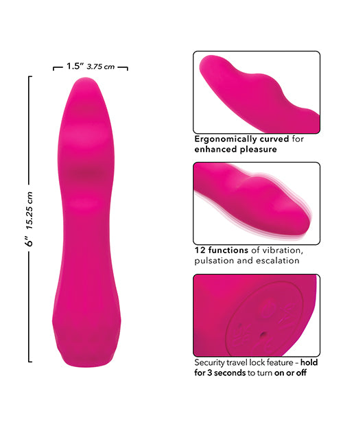 Gia Curved Pleaser - Pink - Image 10
