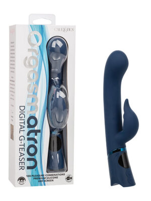 Orgasmatron Digital G-Teaser Vibrator - Blue