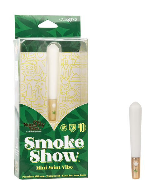 Naughty Bits Smoke Show Mini Joint Vibe – White