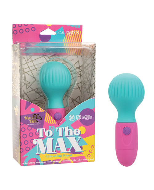 Naughty Bits to the Max Vibrating Wand – Multicolor
