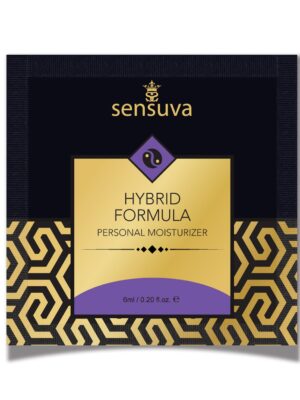 Sensuva Hybrid Personal Moisturizer Single Use Packet - 6 ml Unscented