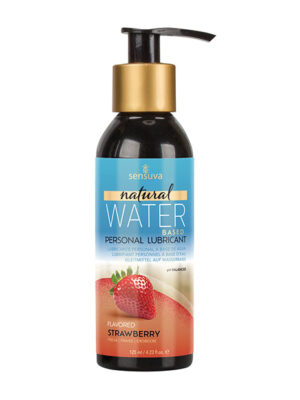 Sensuva Natural Based Personal Moisturizer - 4.23 oz Strawberry