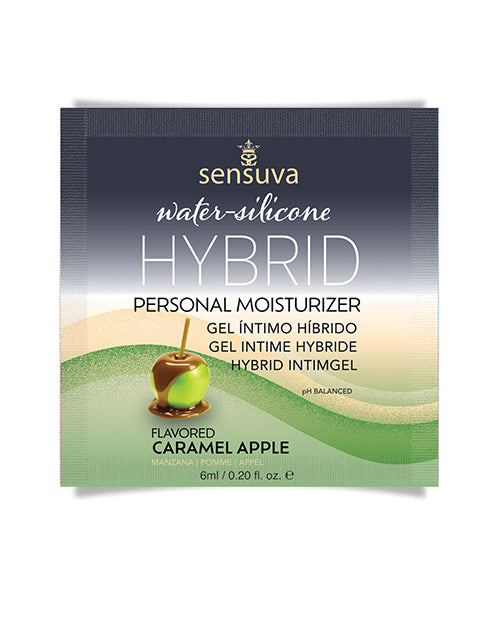 Sensuva Hybrid Personal Moisturizer Single Use Packet – 6 ml Caramel Apple