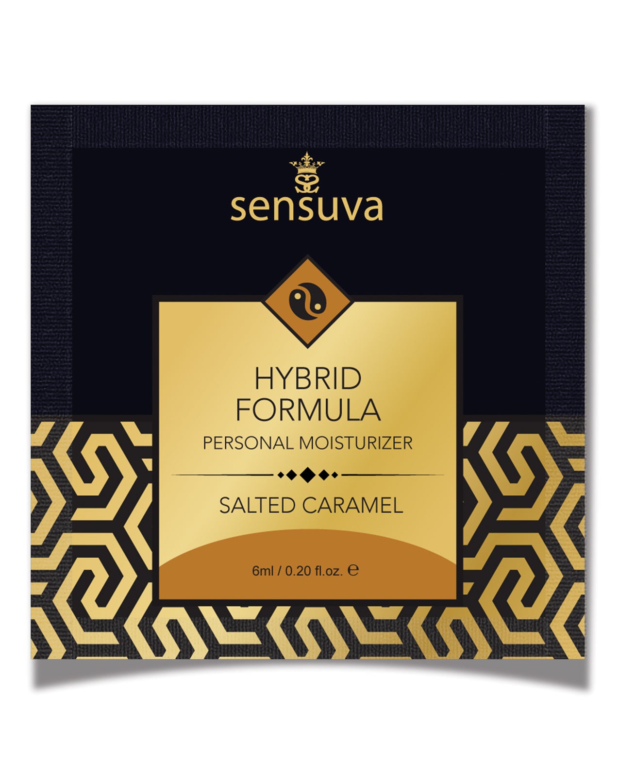 Sensuva Hybrid Personal Moisturizer Single Use Packet – 6 ml Salted Caramel