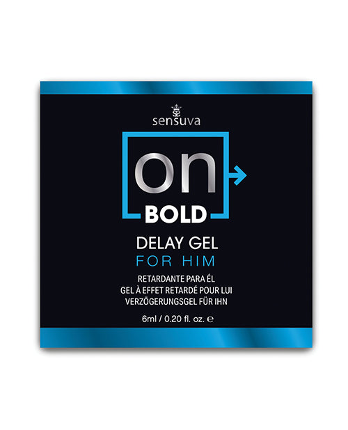 ON Bold Delay Gel – 6 ml Single Use Packet