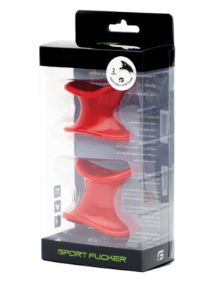 Sport Fucker Ergonomic Ball Stretcher Kit - Red