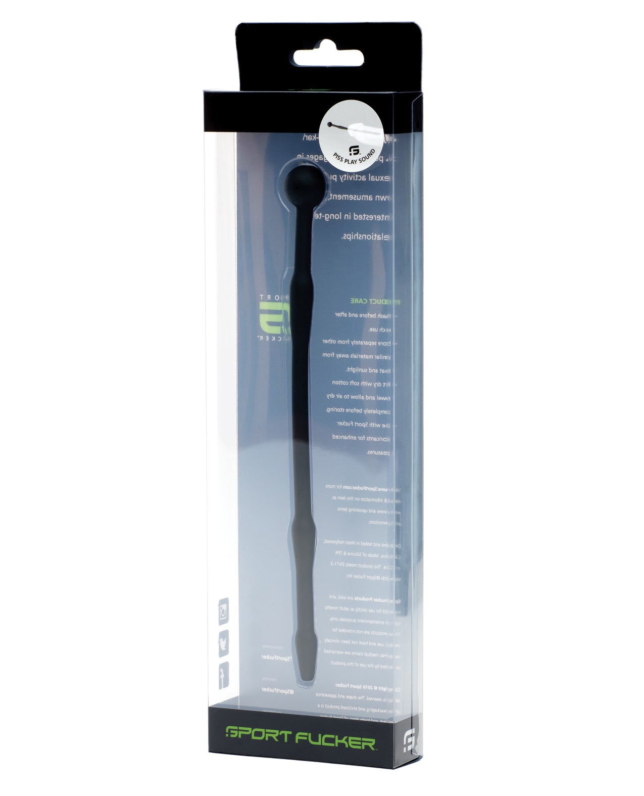 Sport Fucker Piss Play Sound – Black