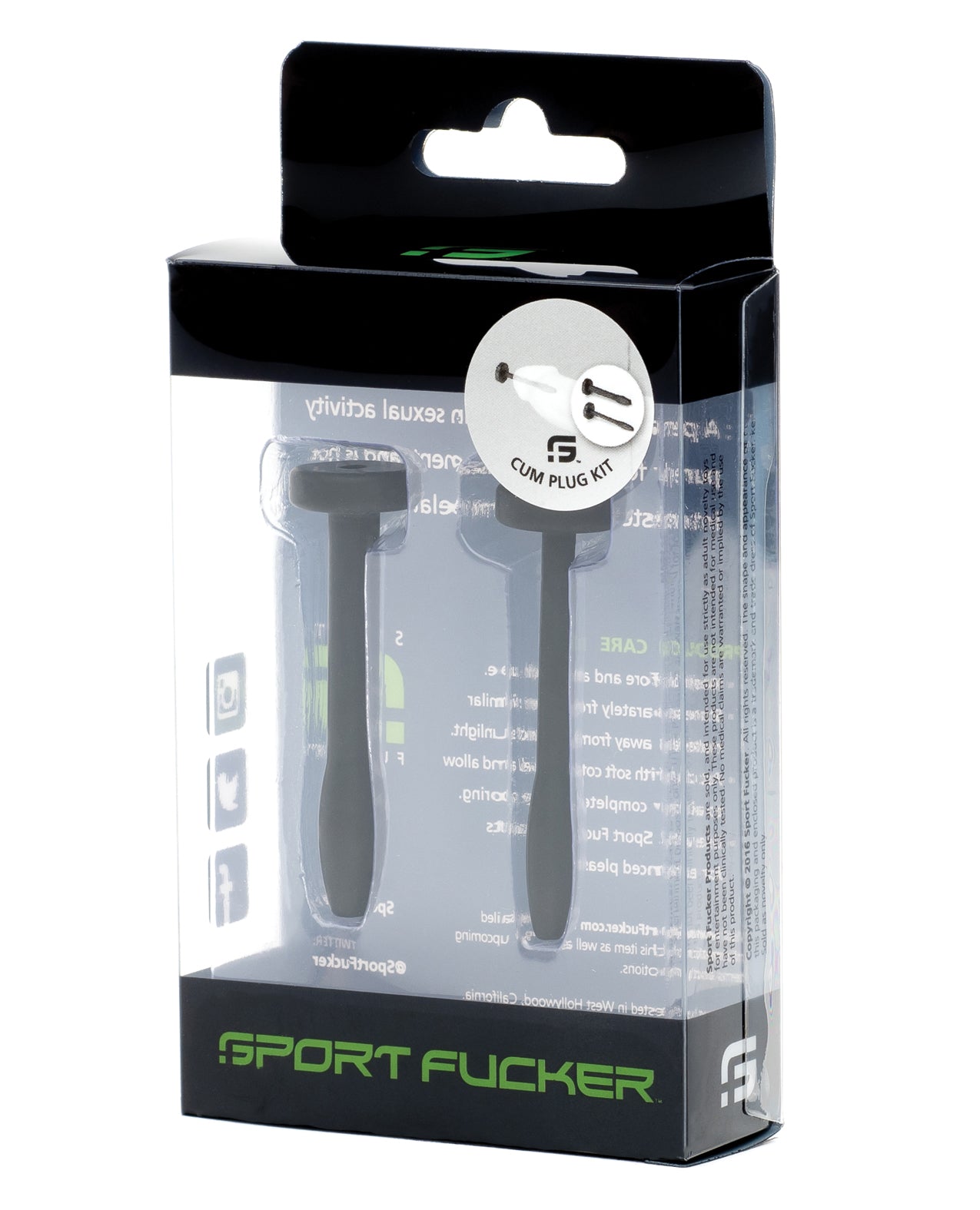 Sport Fucker Cum Plug Kit – Black