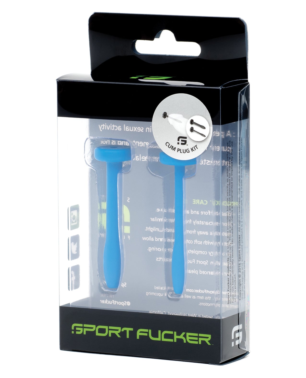 Sport Fucker Cum Plug Kit – Blue