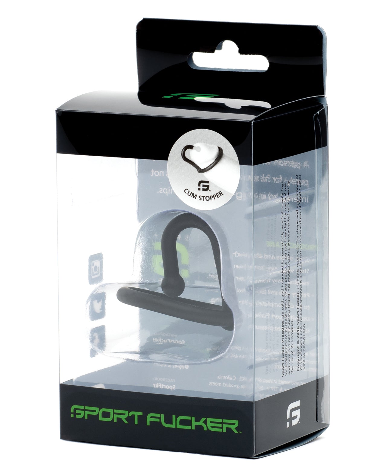 Sport Fucker Cum Stopper – Black