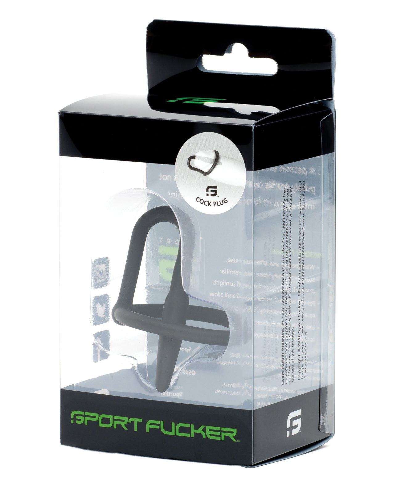 Sport Fucker Cock Plug – Black