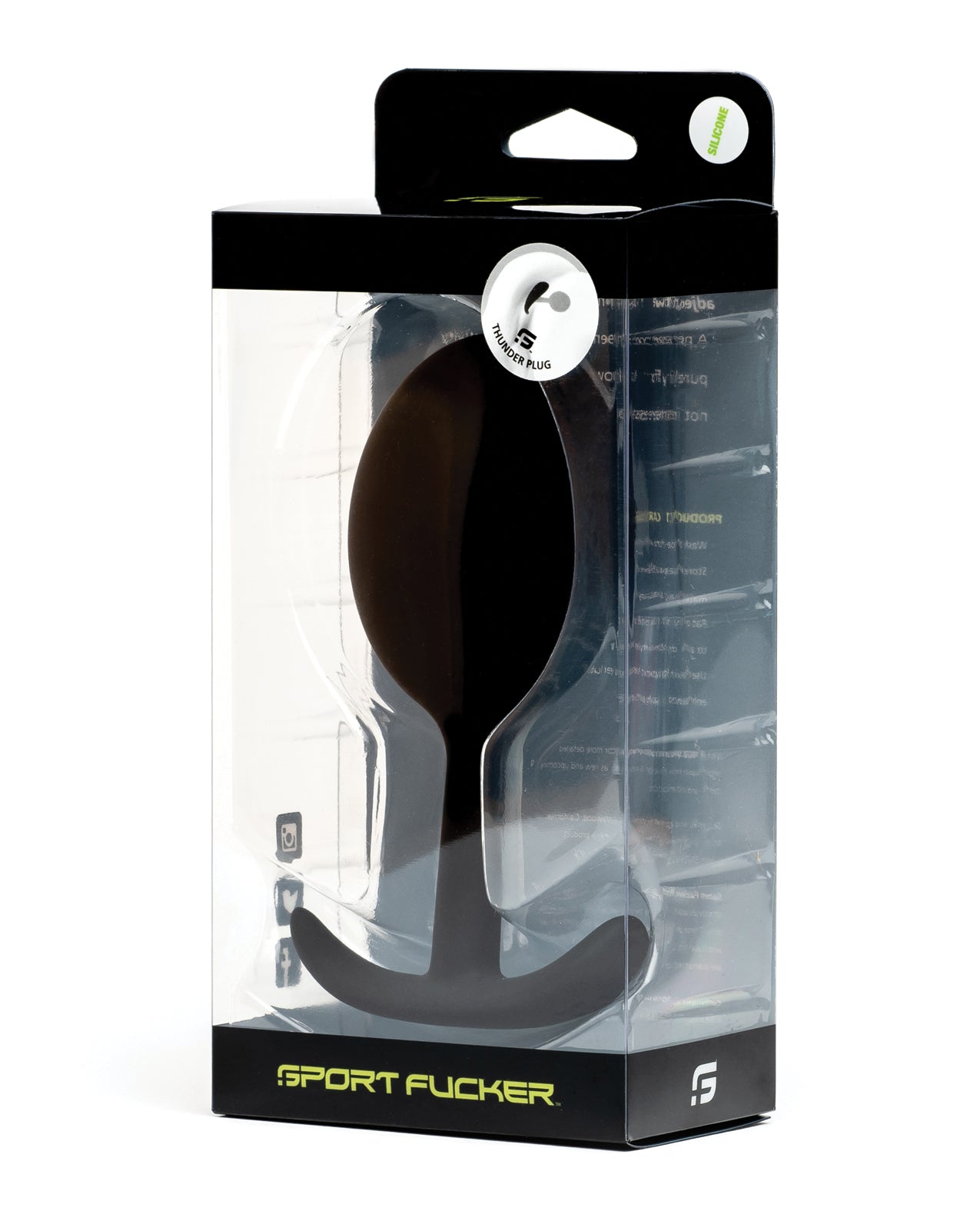 Sport Fucker Thunder Plug Large – Black