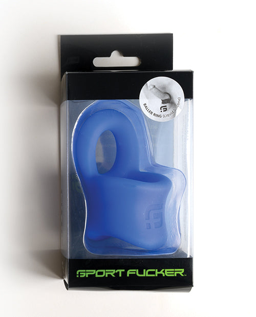 Sport Fucker Silicone Baller Ring – Blue