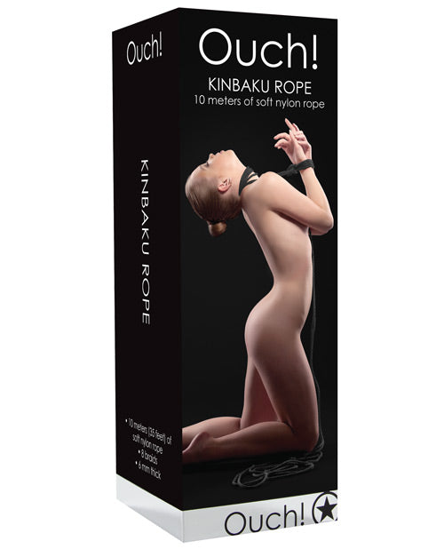 Shots Ouch Kinbaku Rope – Black