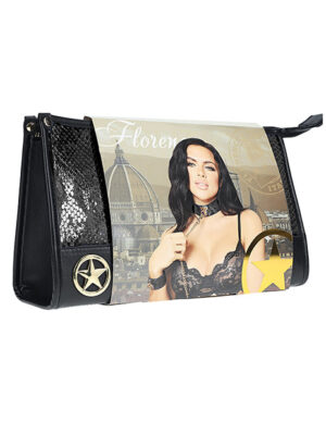 Shots Ouch! Florence Collection Bondage Kit w/Bag - Black