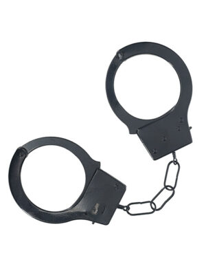Shots Ouch! Classic Metal Handcuffs - Black
