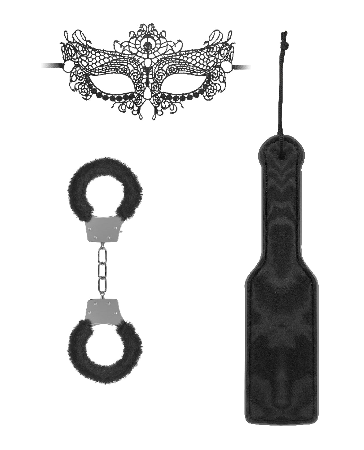 Shots Ouch Introductory Bondage Kit #3 - Black - Image 6