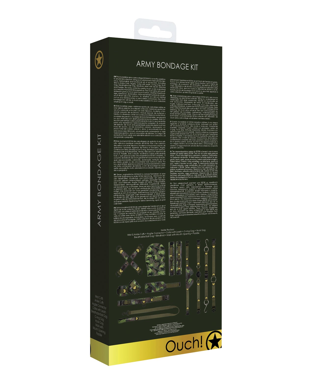 Shots Ouch Army Bondage Kit - Image 6