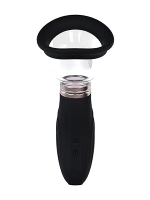 Shots Pumped Delightful Clitoral, Nipple & Breast Pump - Black