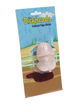 Shots The Dickheads 10 Speed Piggy Silicone Vibrator - Pink