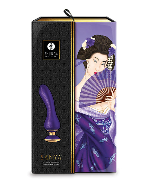 Shunga Sanya Intimate Massager - Purple - Image 7