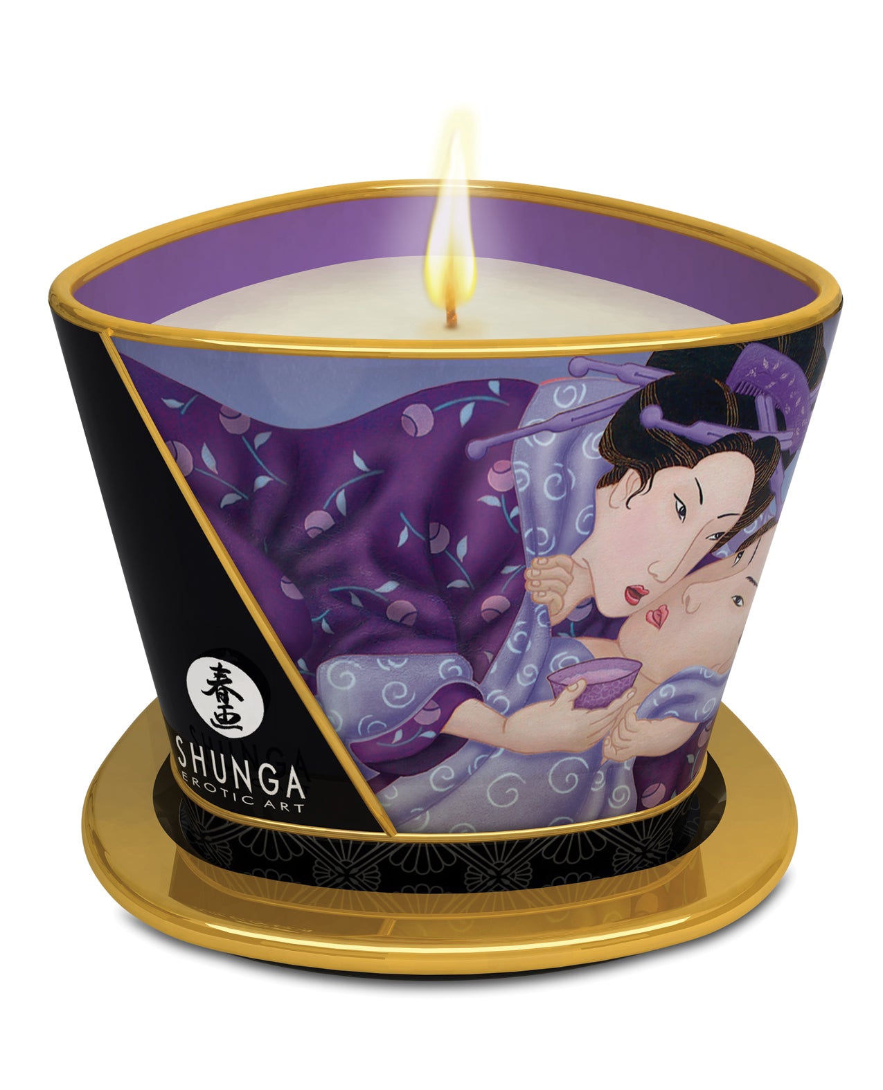 Shunga Massage Candle Libido – 5.7 oz Exotic Fruits