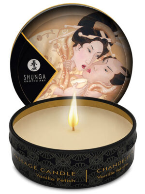 Shunga Desire Mini Candlelight Massage Candle - 1 oz Vanilla