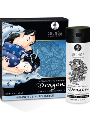 Shunga Dragon Sensitive Cream - 2 oz