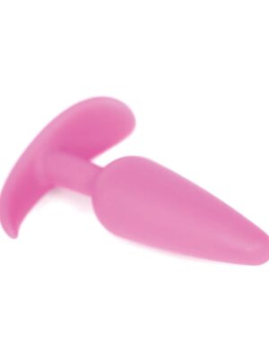 Simpli Trading Silicone Butt Plug - Small Pink