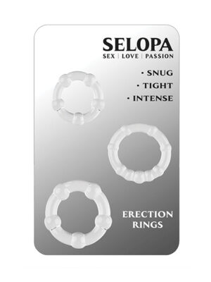 Selopa Erection Rings - Clear