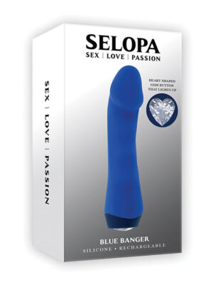 Selopa Blue Banger Petite Vibrator - Blue