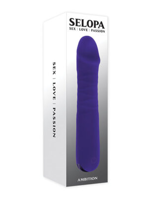 Selopa Ambition Thrusting Vibrator - Purple
