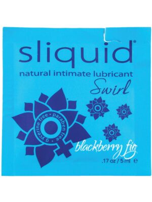 Sliquid Naturals Swirl Lubricant Pillow - .17 oz Fig
