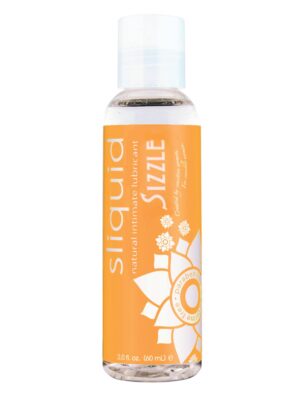 Sliquid Naturals Sizzle Lubricant - 2 oz