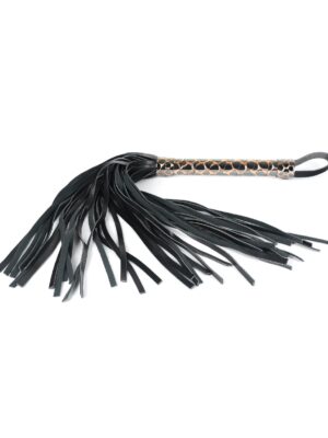 Spartacus Faux Leather Flogger - Gold