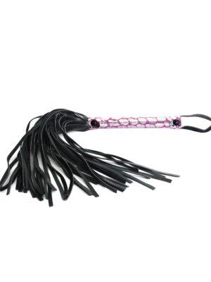 Spartacus Faux Leather Flogger - Pink