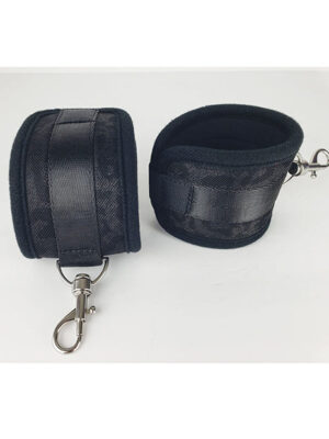 Spartacus Wrist Restraints - Neoprene Black