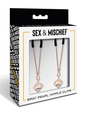Sex & Mischief Brat Pearl Nipple Clips