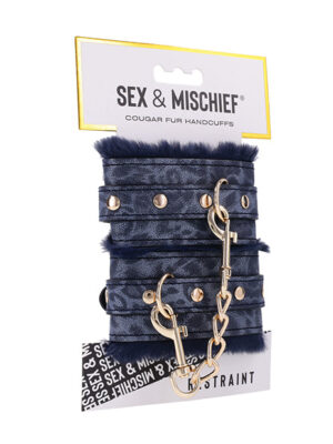 Cougar Fur Handcuffs