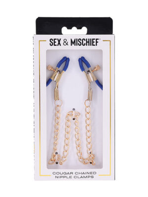 Cougar Chained Nipple Clamps