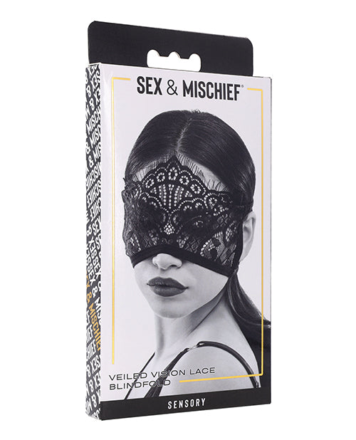 Sex & Mischief Veiled Vision Lace Blindfold