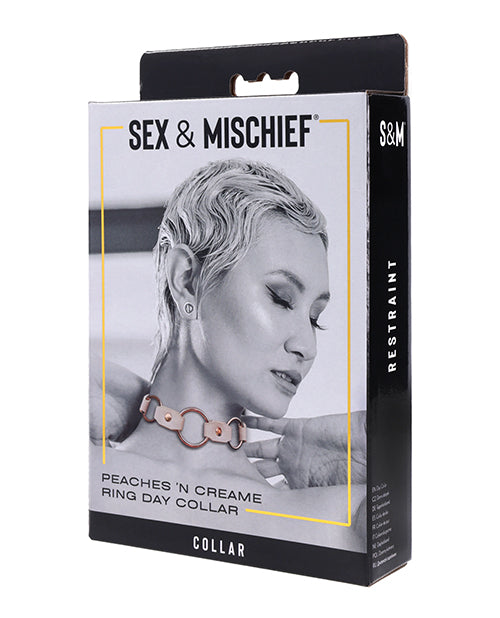 Sex & Mischief Peaches ‘n CreaMe Ring Day Collar