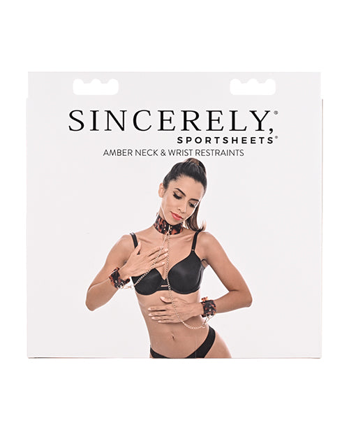 Sincerely Amber Neck & Wrist Restraint - Image 2