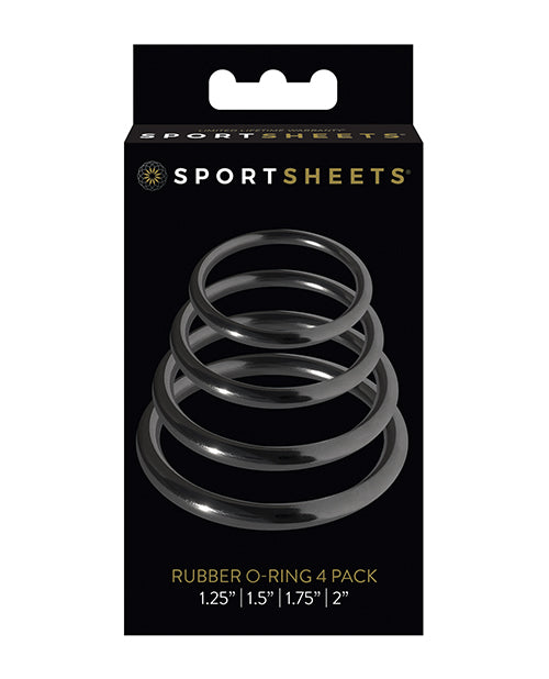 Sportsheets Rubber O-Ring – 4 Pack