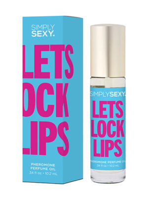 Simply Sexy Pheromone Perfume Oil Roll On - .34 oz Let's Lock Lips
