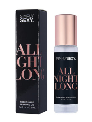 Simply Sexy Pheromone Perfume Oil Roll On - .34 oz All Night Long