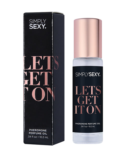 Simply Sexy Pheromone Perfume Oil Roll On – .34 oz Let’s Get It On