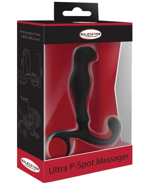 MALESATION Ultra P Spot Massager – Black