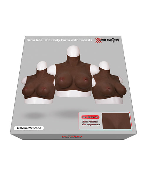 XX-DREAMTOYS Ultra Realistic B Cup Breast Form Small – Black