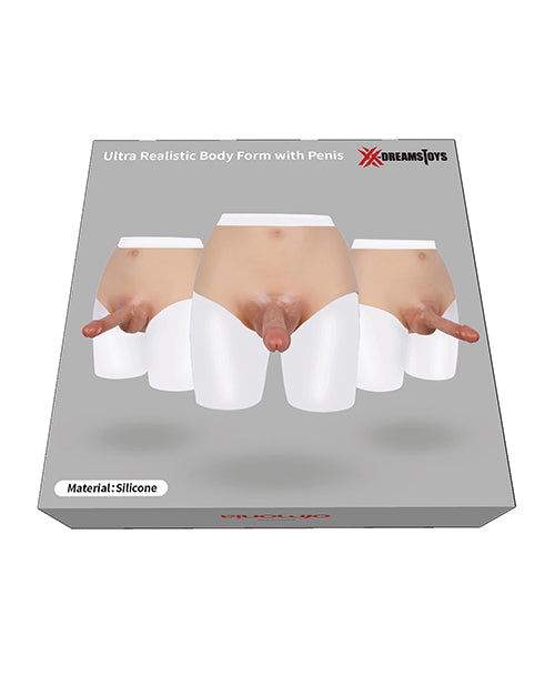 XX-DREAMSTOYS Ultra Realistic Penis Form Medium – Ivory